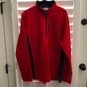 Columbia Size L Fleece Pullover